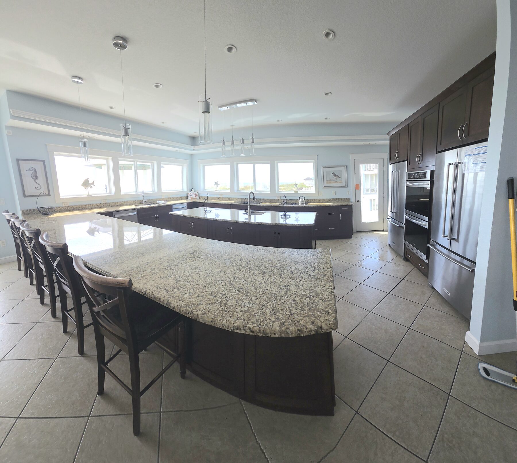 Kitchen cleaning at Sandfiddler