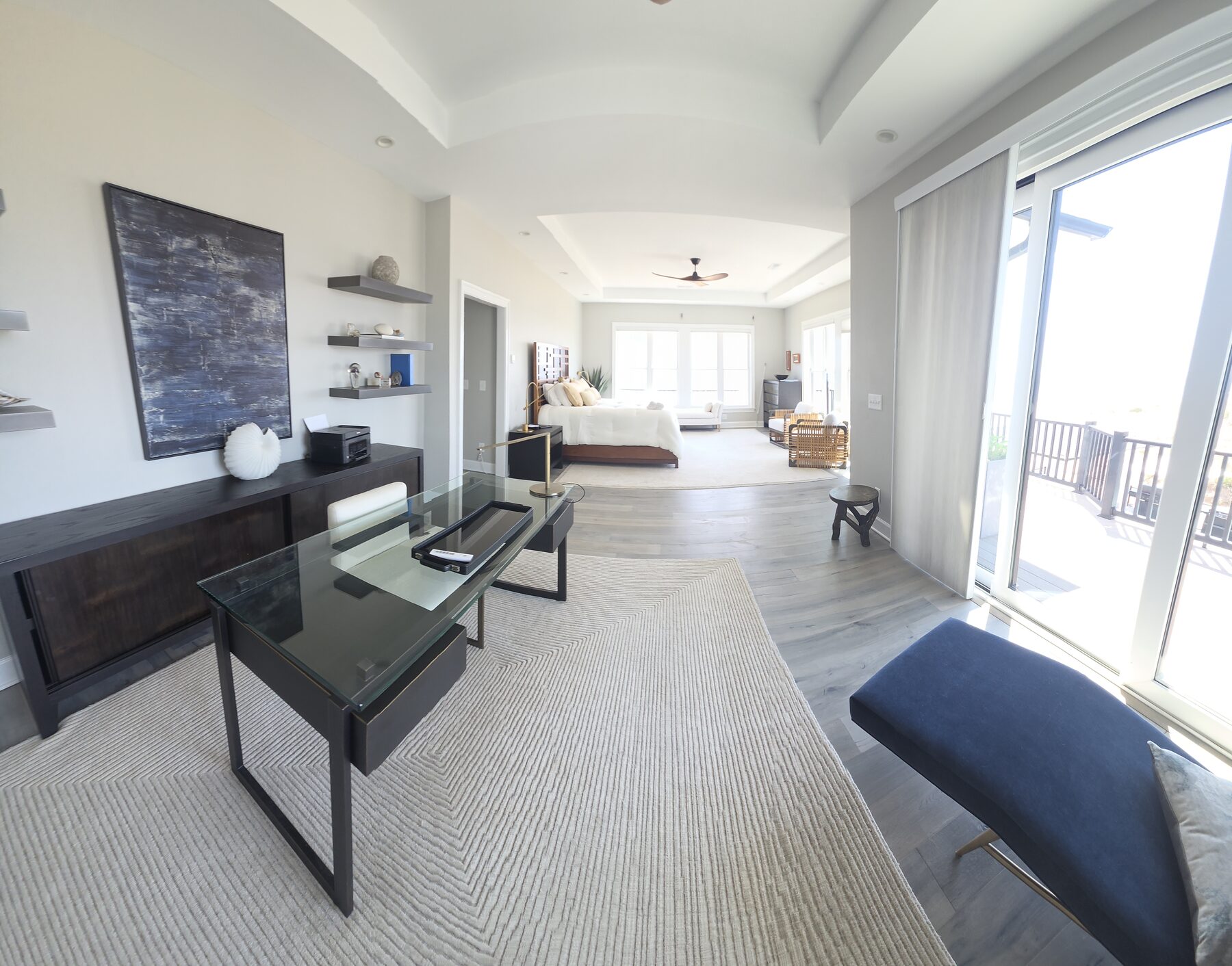Suite cleaning at Sandfiddler